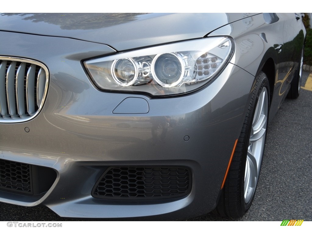 2016 5 Series 550i xDrive Gran Turismo - Mineral Grey Metallic / Black photo #31
