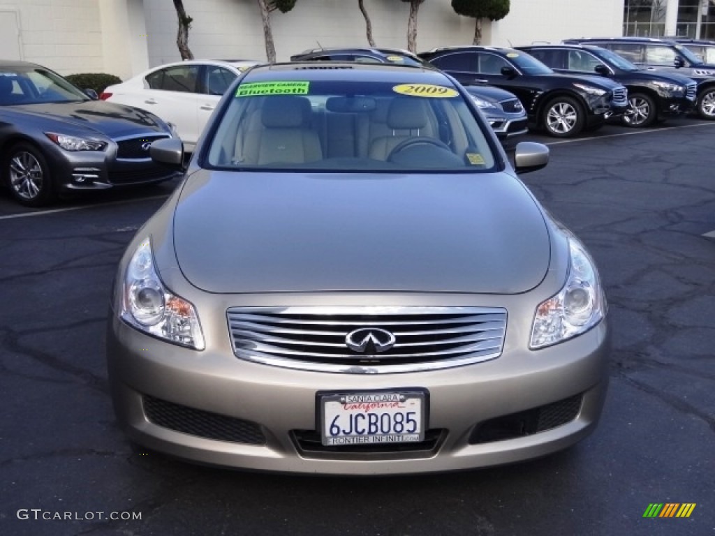 2009 G 37 Journey Sedan - Sahara Sandstone / Wheat photo #3