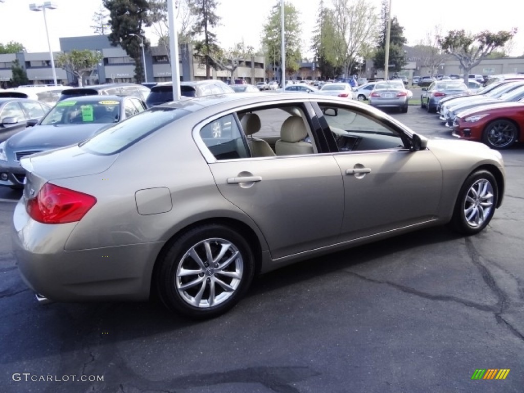 2009 G 37 Journey Sedan - Sahara Sandstone / Wheat photo #9