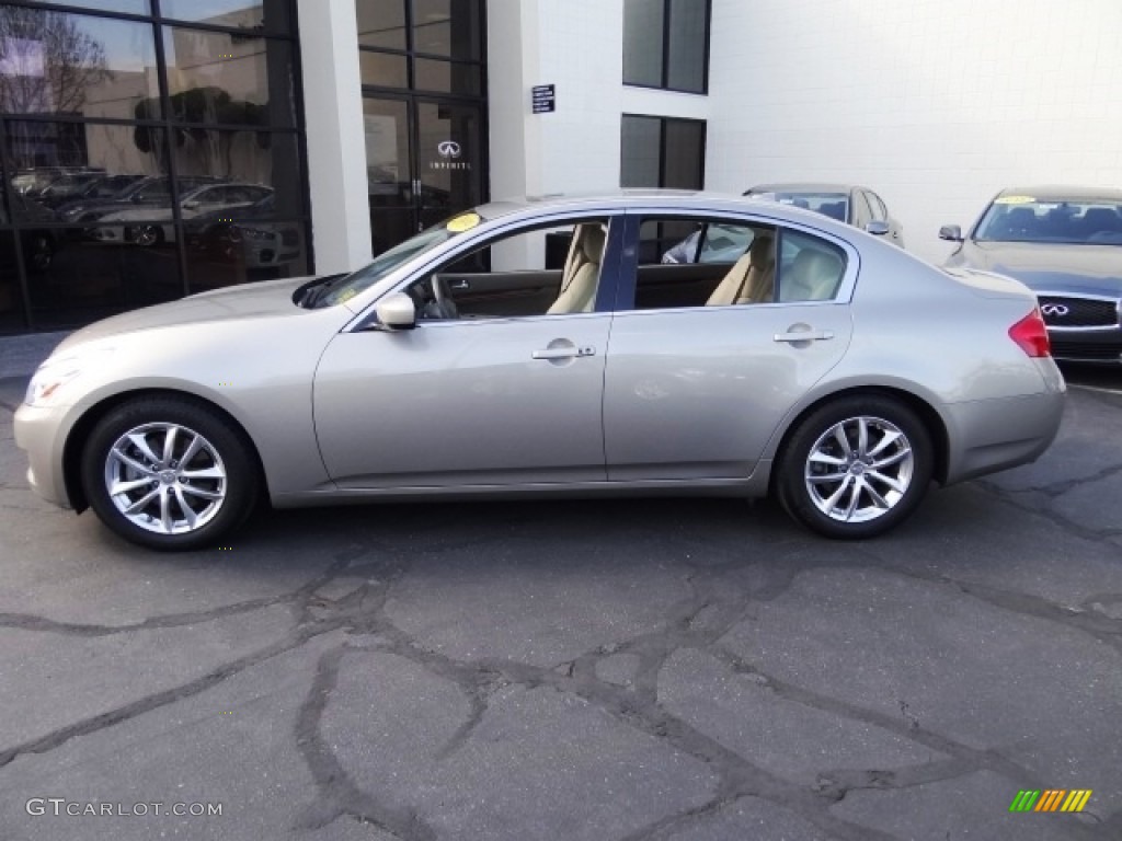 2009 G 37 Journey Sedan - Sahara Sandstone / Wheat photo #15