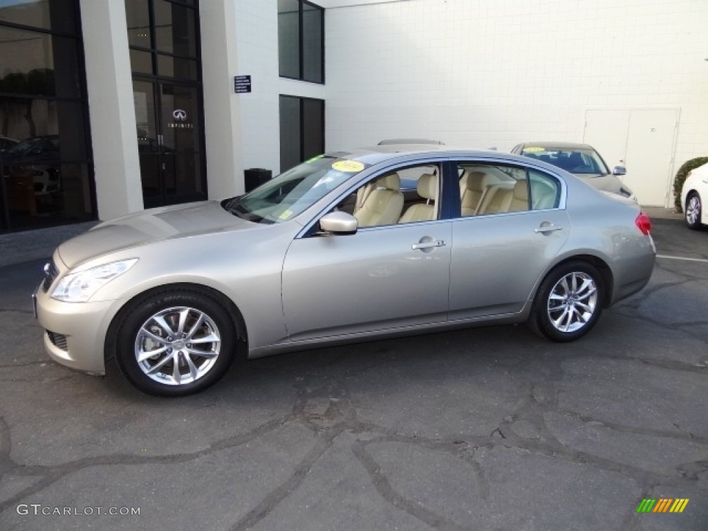 2009 G 37 Journey Sedan - Sahara Sandstone / Wheat photo #16