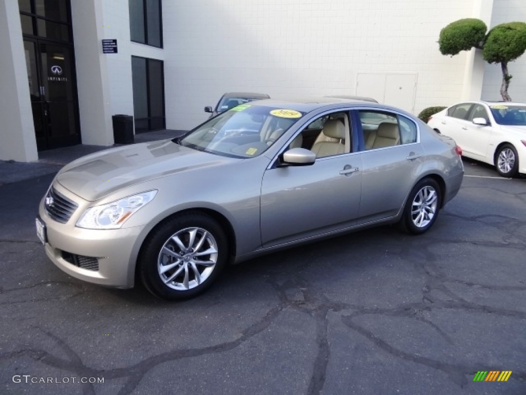 2009 G 37 Journey Sedan - Sahara Sandstone / Wheat photo #17