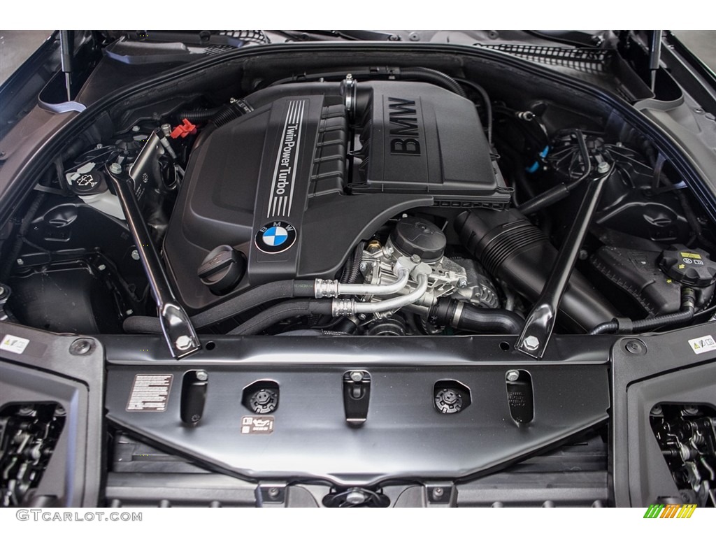 2016 5 Series 535i Sedan - Carbon Black Metallic / Black photo #9