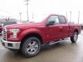 2016 Ruby Red Ford F150 XLT SuperCab 4x4  photo #6