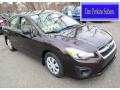 Deep Cherry Red Pearl 2013 Subaru Impreza 2.0i 4 Door