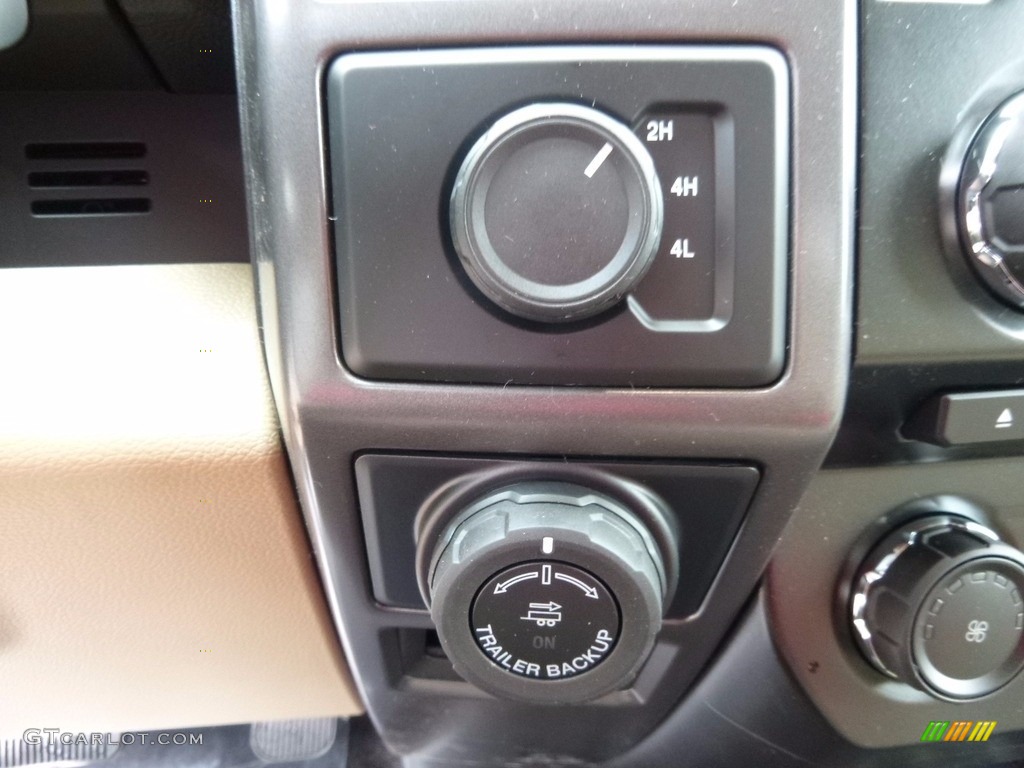 2016 F150 XLT SuperCab 4x4 - Ruby Red / Medium Light Camel photo #17