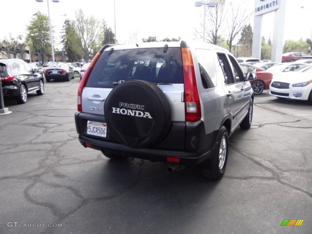 2004 CR-V EX 4WD - Satin Silver Metallic / Black photo #11