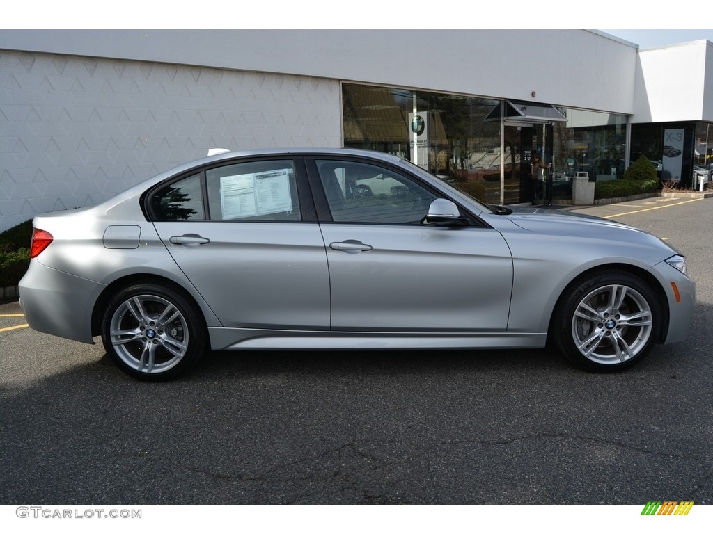 Glacier Silver Metallic 2015 BMW 3 Series 328i xDrive Sedan Exterior Photo #111576305