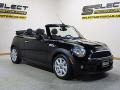 2013 Midnight Black Metallic Mini Cooper S Convertible  photo #6