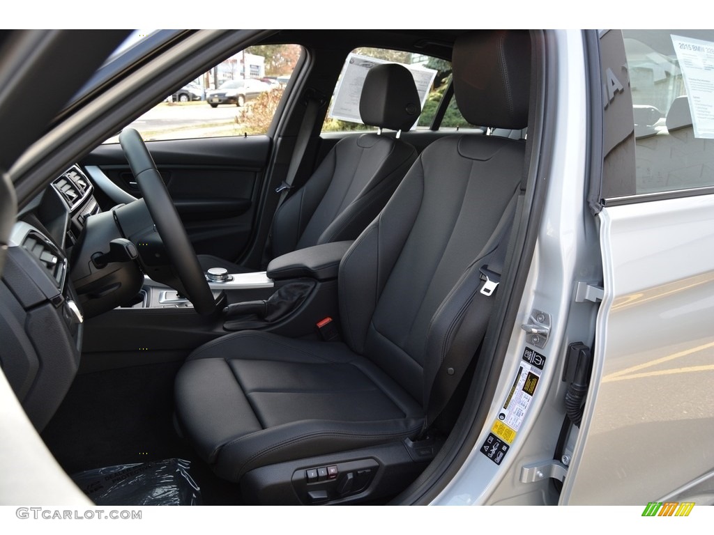 2015 3 Series 328i xDrive Sedan - Glacier Silver Metallic / Black photo #13