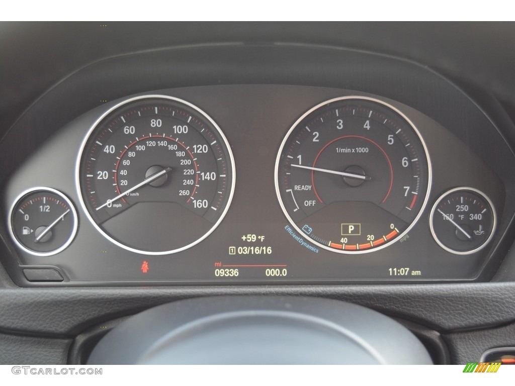 2015 3 Series 328i xDrive Sedan - Glacier Silver Metallic / Black photo #20