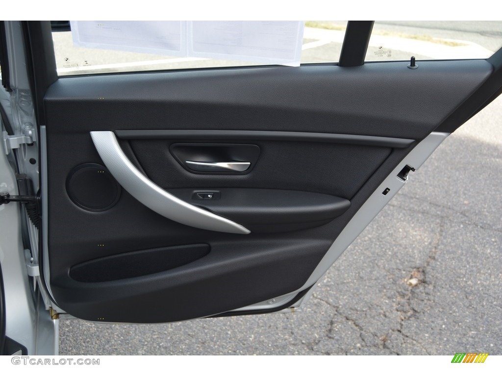 2015 3 Series 328i xDrive Sedan - Glacier Silver Metallic / Black photo #23