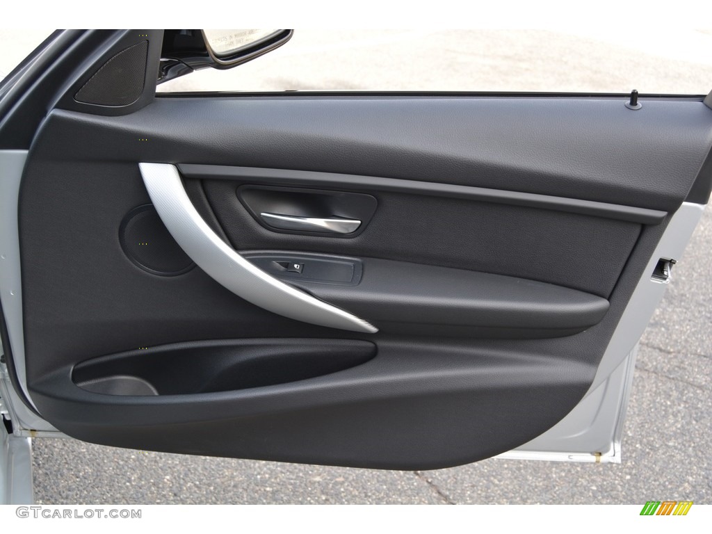 2015 3 Series 328i xDrive Sedan - Glacier Silver Metallic / Black photo #25