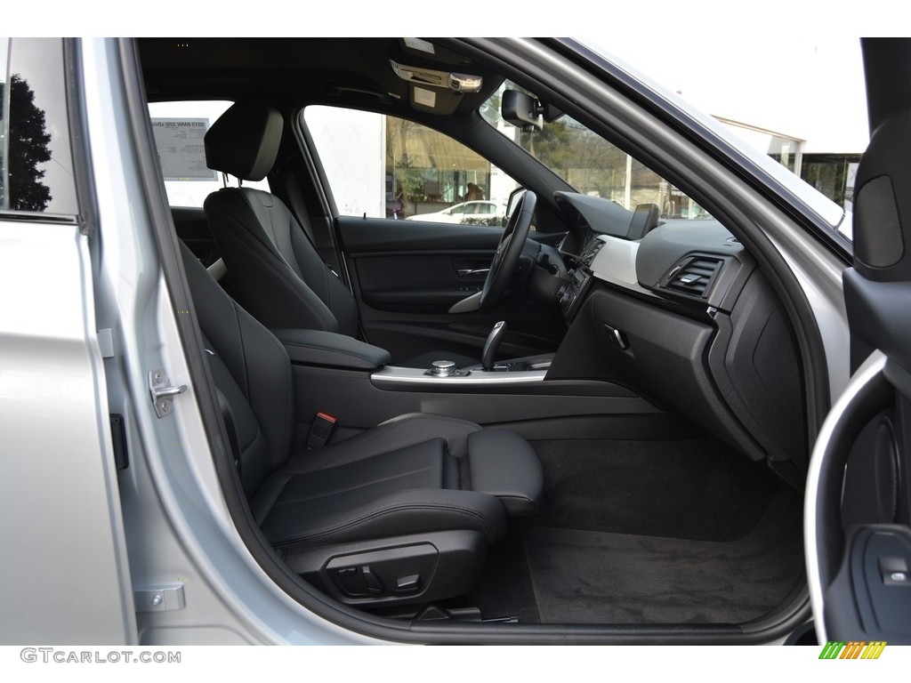 2015 3 Series 328i xDrive Sedan - Glacier Silver Metallic / Black photo #27