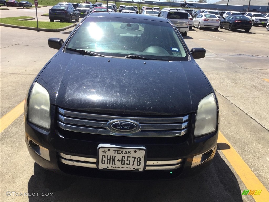 2007 Fusion SEL V6 - Black / Charcoal Black photo #1