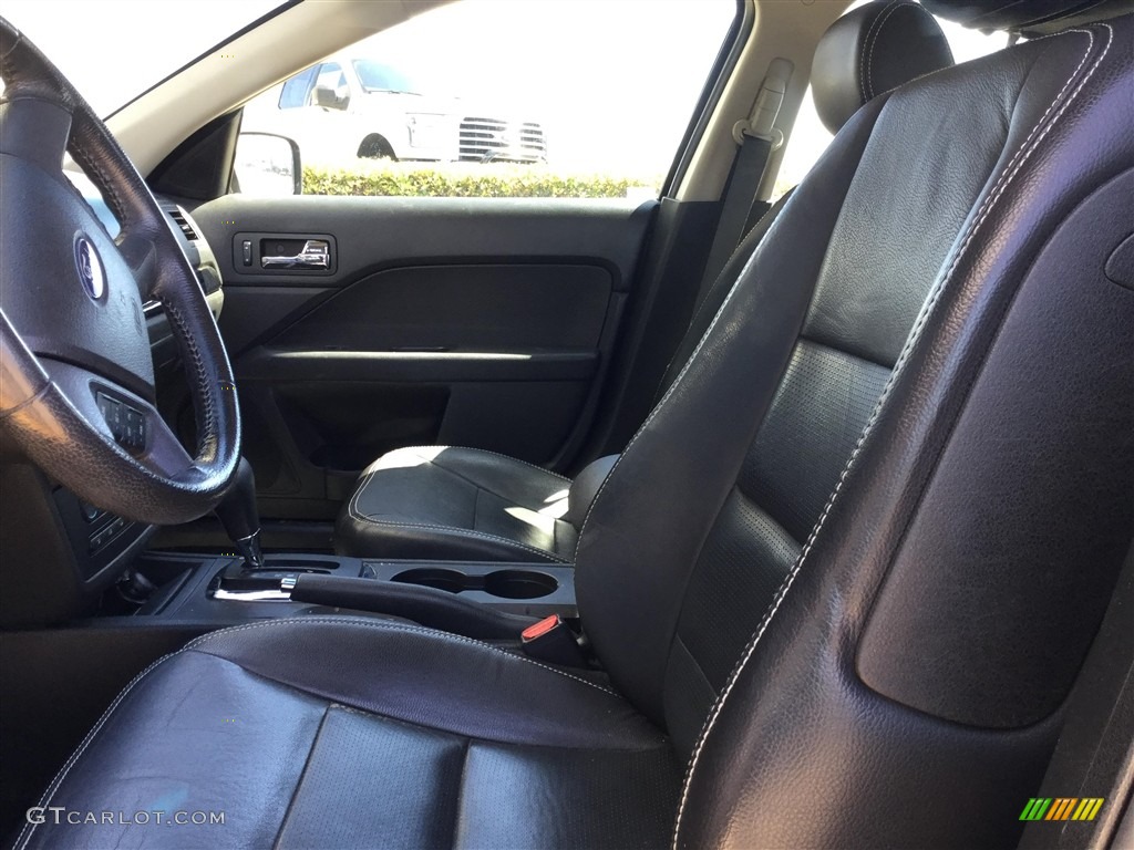 2007 Fusion SEL V6 - Black / Charcoal Black photo #7