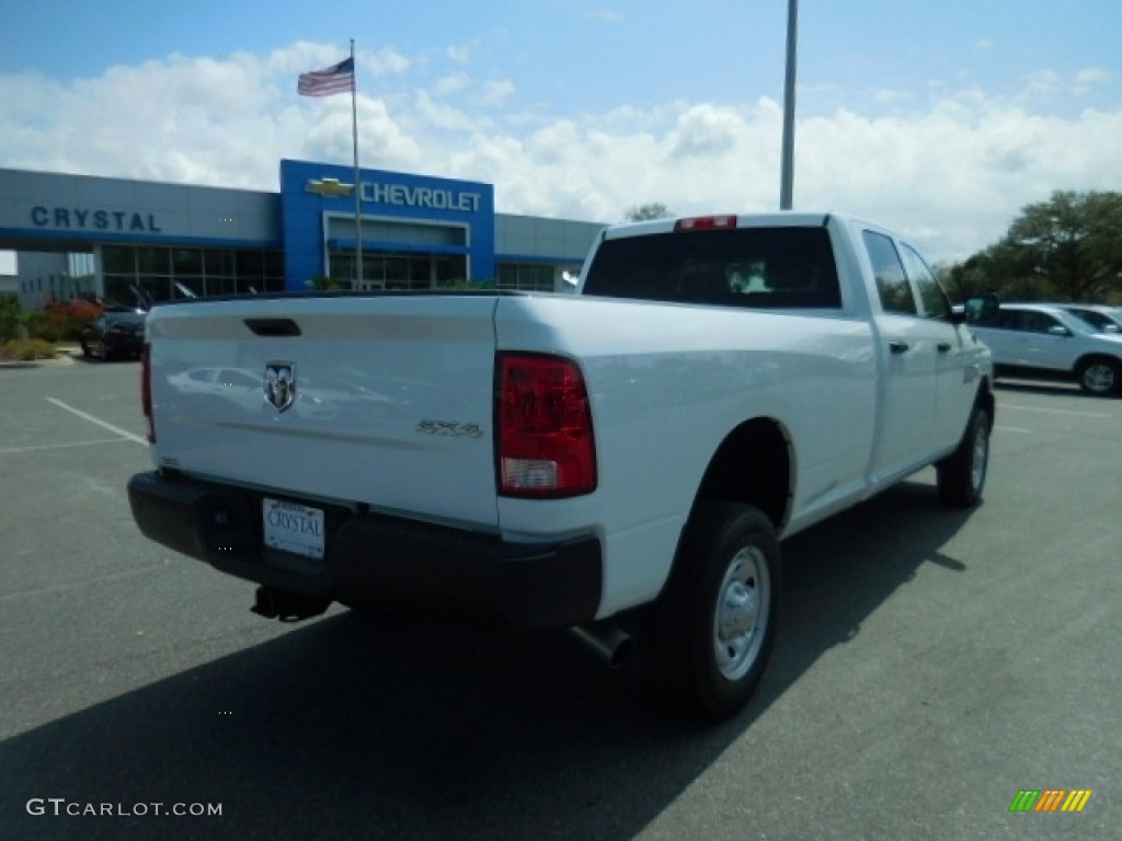 2014 2500 Tradesman Crew Cab 4x4 - Bright White / Black/Diesel Gray photo #8