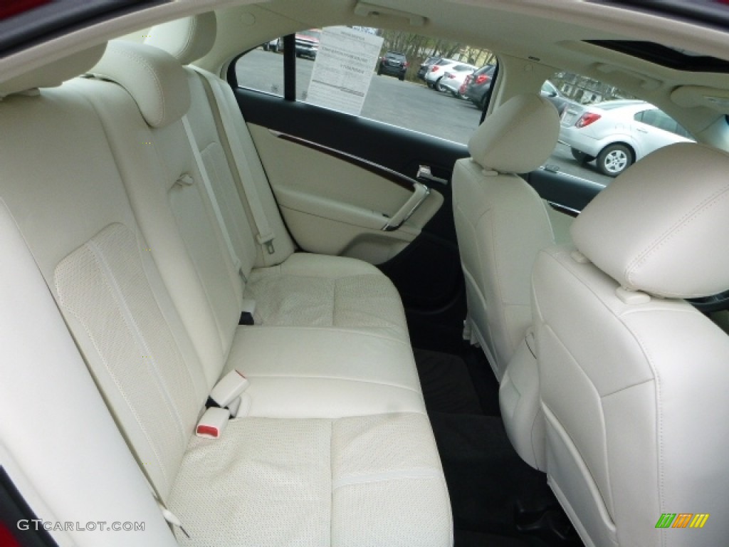 2011 MKZ AWD - Red Candy Metallic / Cashmere photo #6