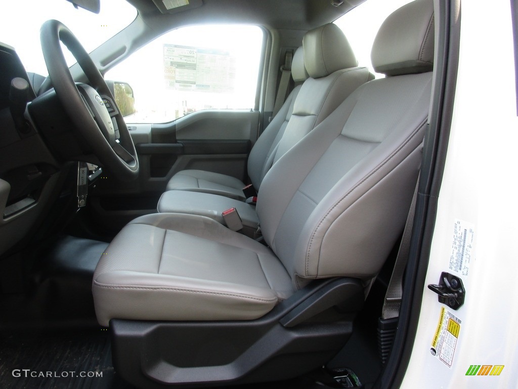 2016 F150 XL Regular Cab - Oxford White / Medium Earth Gray photo #15