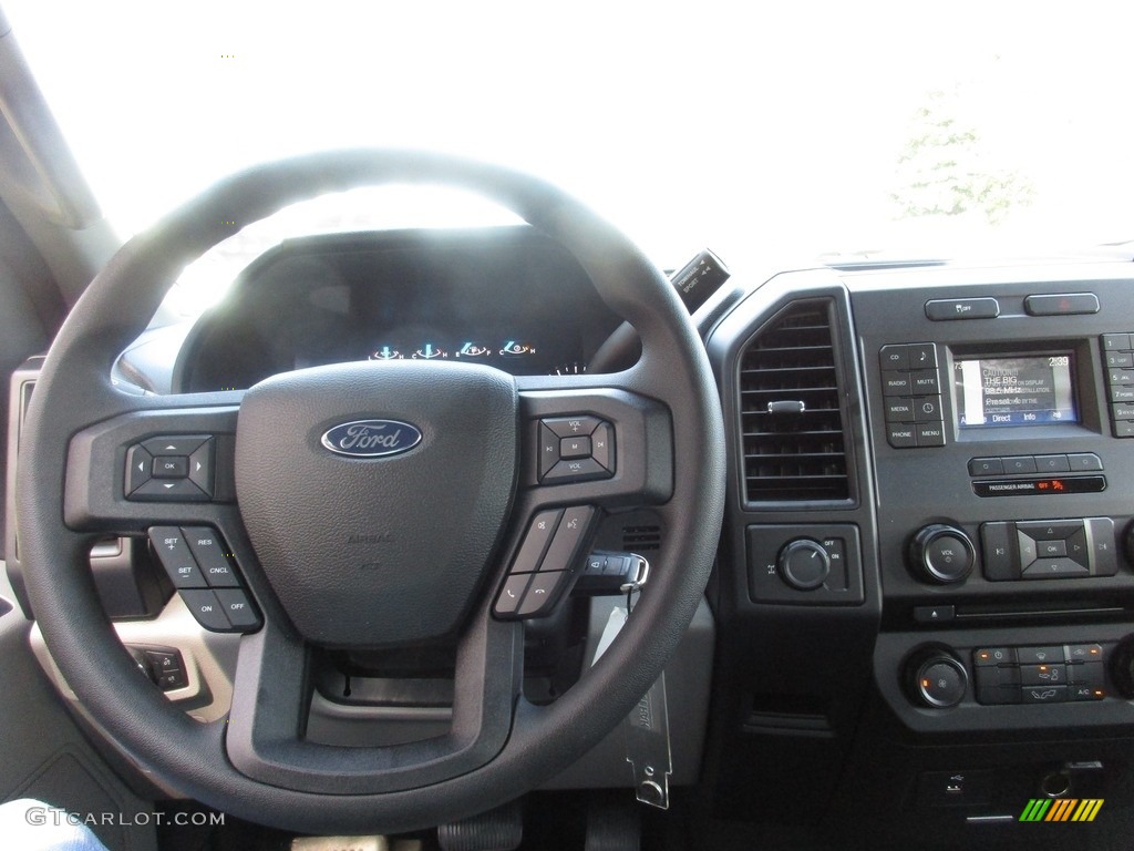 2016 F150 XL Regular Cab - Oxford White / Medium Earth Gray photo #19