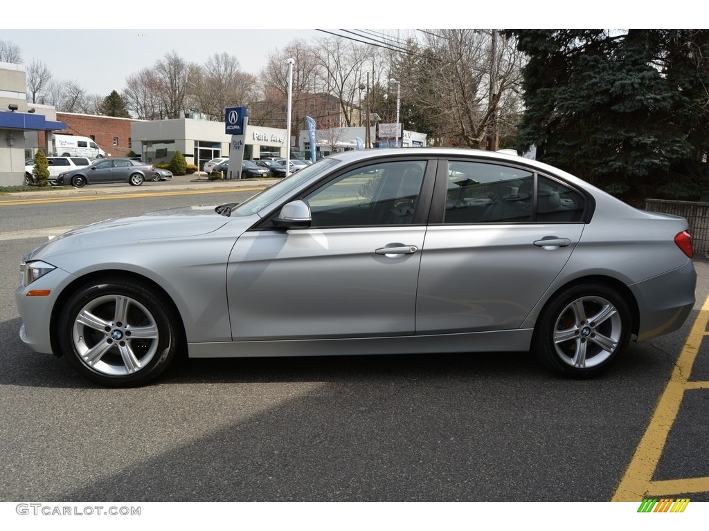 2013 3 Series 328i xDrive Sedan - Glacier Silver Metallic / Black photo #5