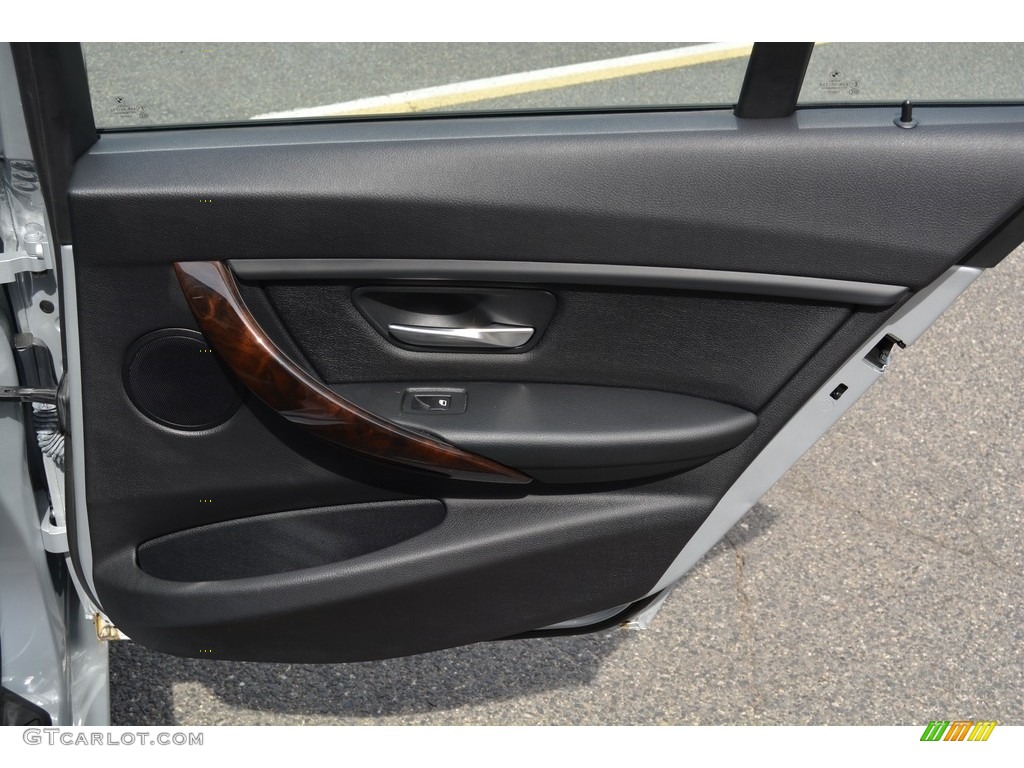 2013 3 Series 328i xDrive Sedan - Glacier Silver Metallic / Black photo #24