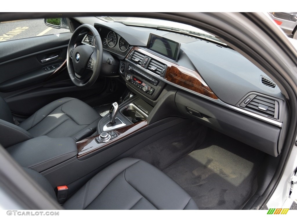 2013 3 Series 328i xDrive Sedan - Glacier Silver Metallic / Black photo #27