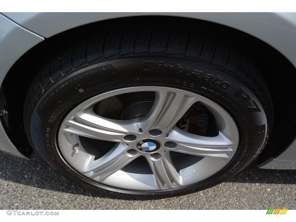 2013 3 Series 328i xDrive Sedan - Glacier Silver Metallic / Black photo #33