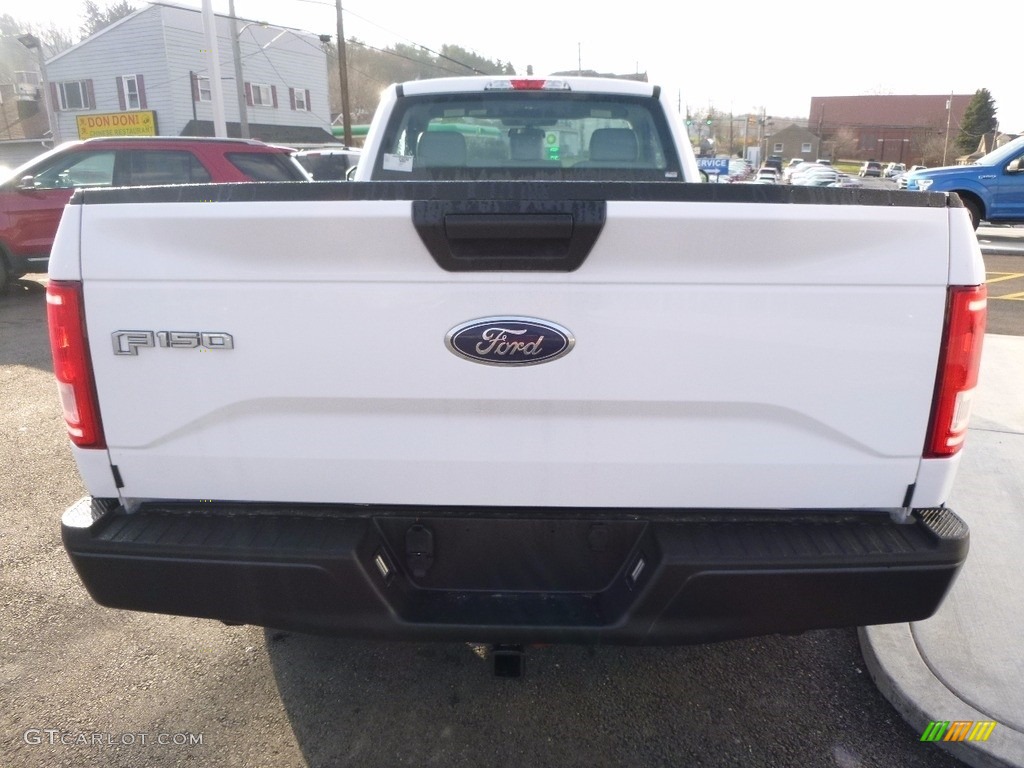 2016 F150 XL Regular Cab 4x4 - Oxford White / Medium Earth Gray photo #7