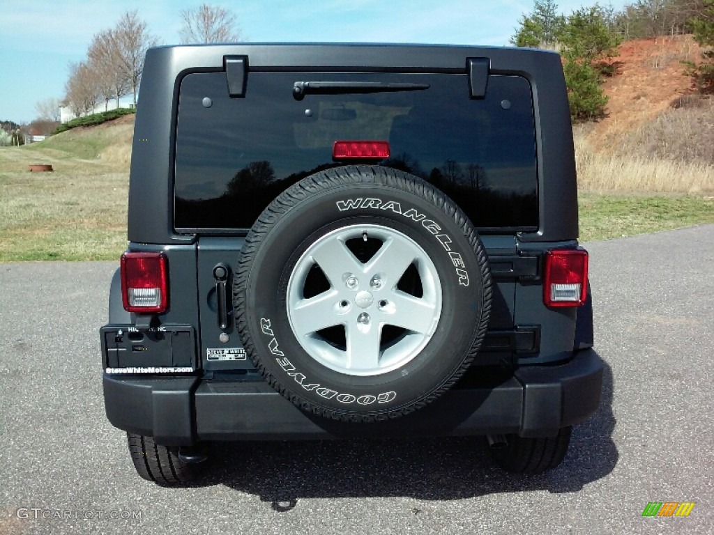 2016 Wrangler Unlimited Sport 4x4 - Rhino / Black photo #6