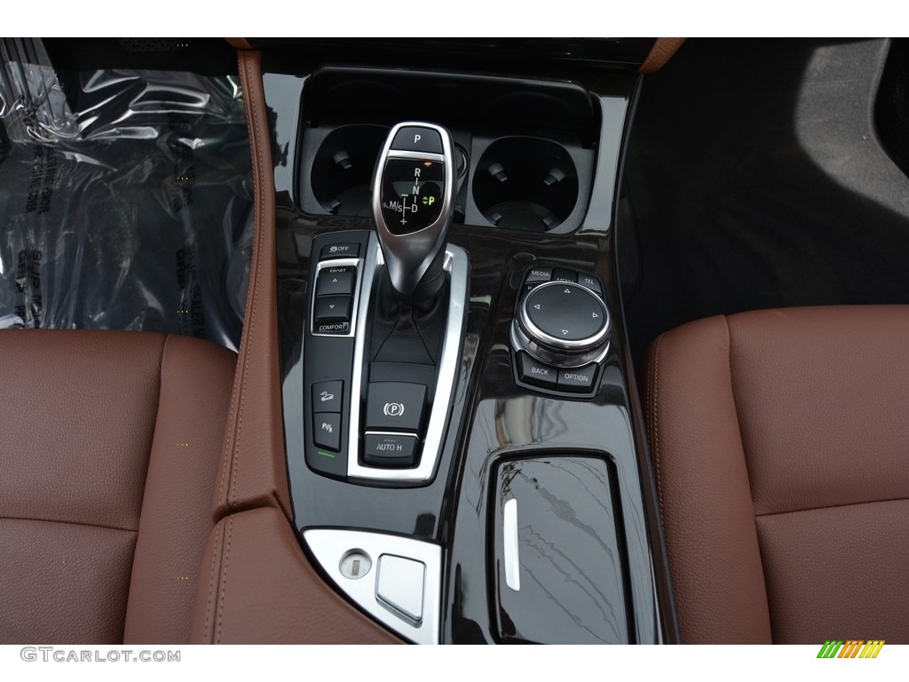 2016 5 Series 535i xDrive Sedan - Black Sapphire Metallic / BMW Individual Amaro Brown photo #16