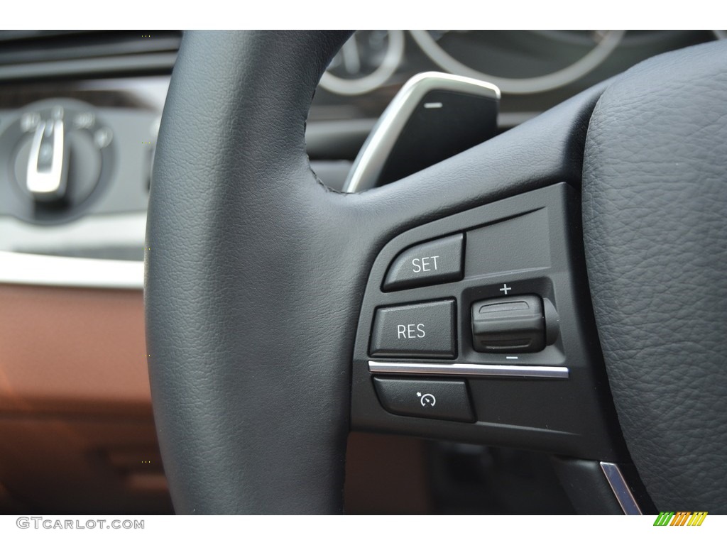 2016 5 Series 535i xDrive Sedan - Black Sapphire Metallic / BMW Individual Amaro Brown photo #18