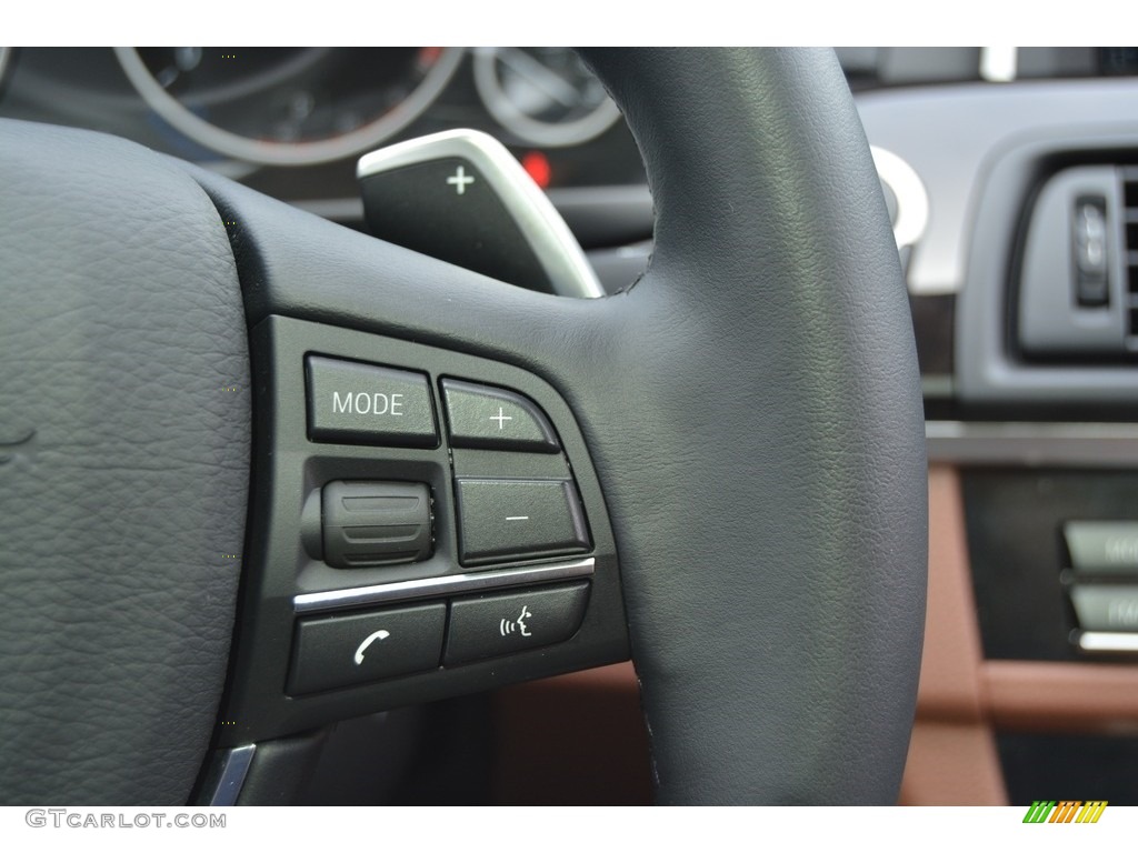 2016 5 Series 535i xDrive Sedan - Black Sapphire Metallic / BMW Individual Amaro Brown photo #19