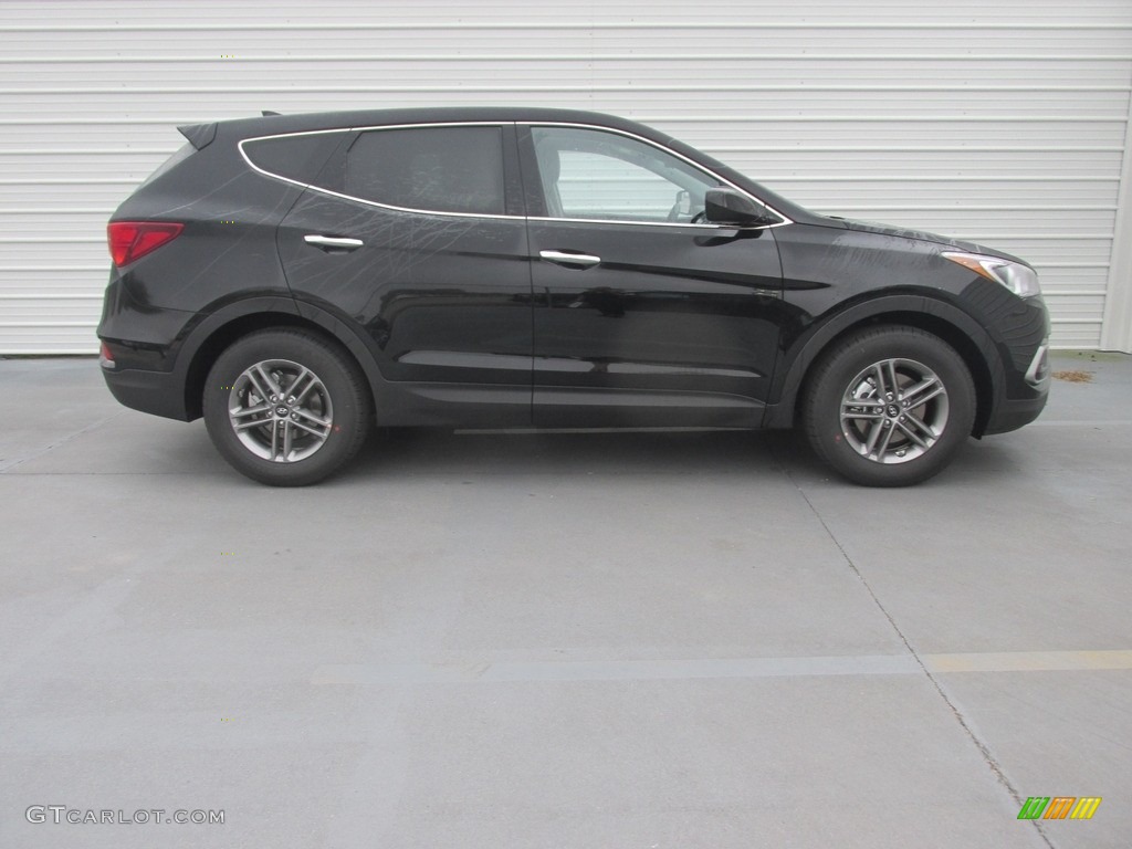 2017 Santa Fe Sport FWD - Twilight Black / Gray photo #3