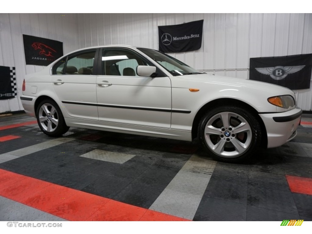 2004 3 Series 330xi Sedan - Alpine White / Black photo #6