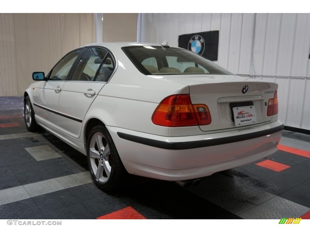2004 3 Series 330xi Sedan - Alpine White / Black photo #10