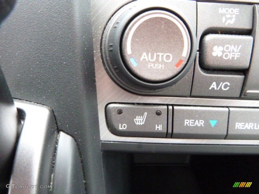 2015 Pilot EX-L 4WD - Crystal Black Pearl / Gray photo #17