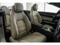 Crystal Grey/Black 2016 Mercedes-Benz E 550 Cabriolet Interior Color