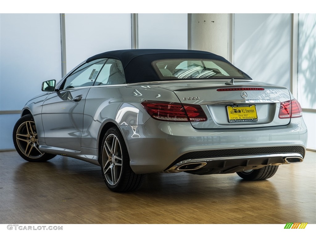 2016 E 550 Cabriolet - Diamond Silver Metallic / Crystal Grey/Black photo #3
