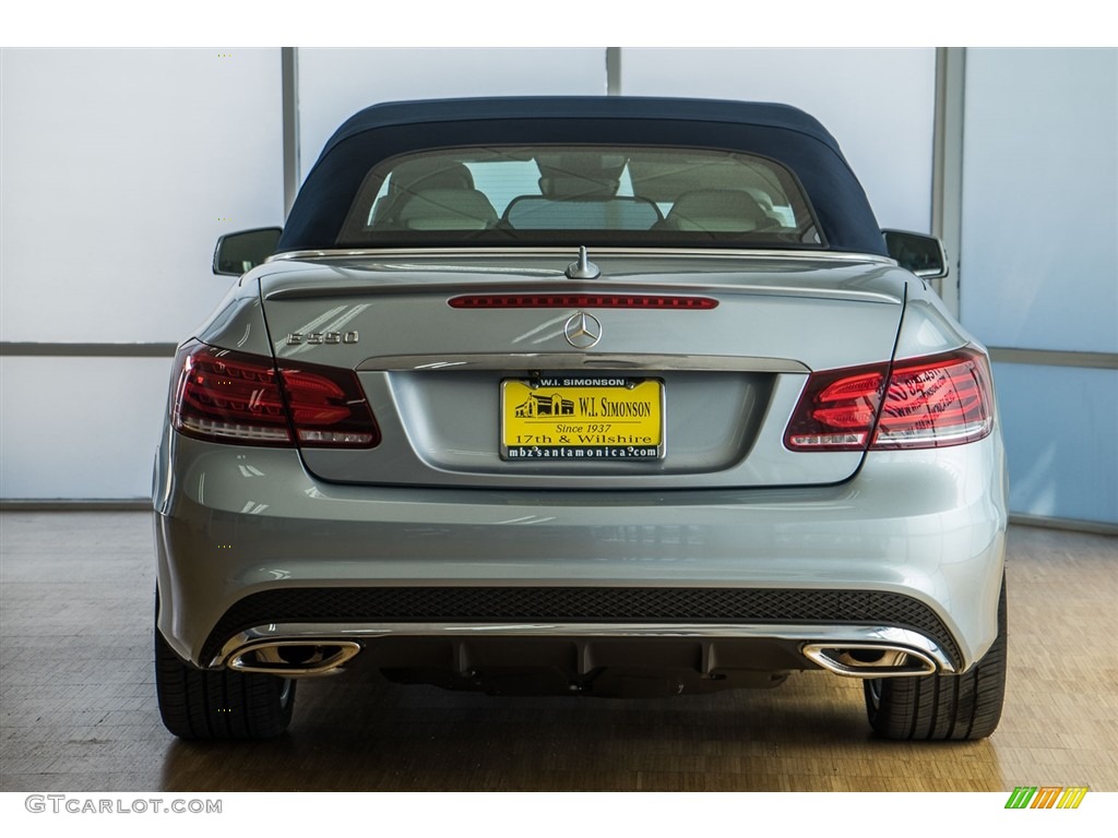 2016 E 550 Cabriolet - Diamond Silver Metallic / Crystal Grey/Black photo #4