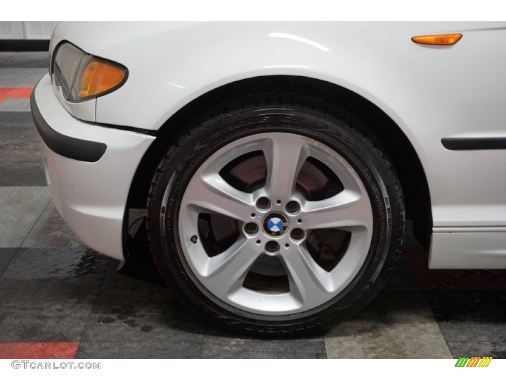 2004 3 Series 330xi Sedan - Alpine White / Black photo #81