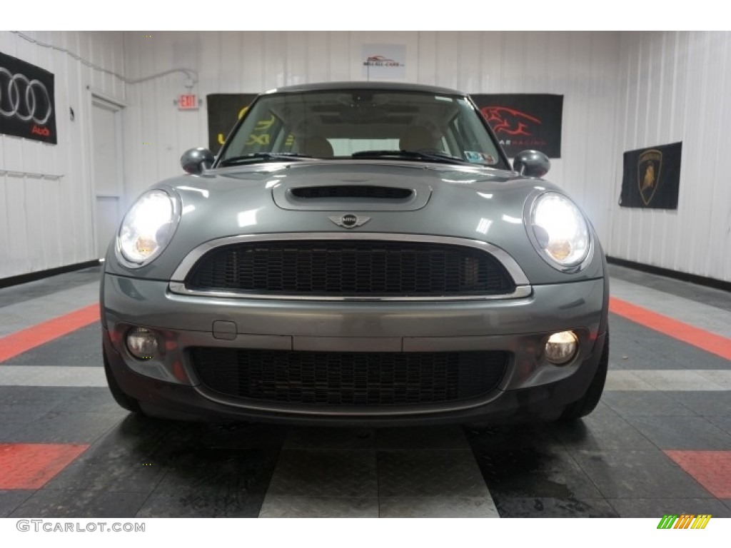2007 Cooper S Hardtop - Dark Silver Metallic / Gravity Tuscan Beige photo #4