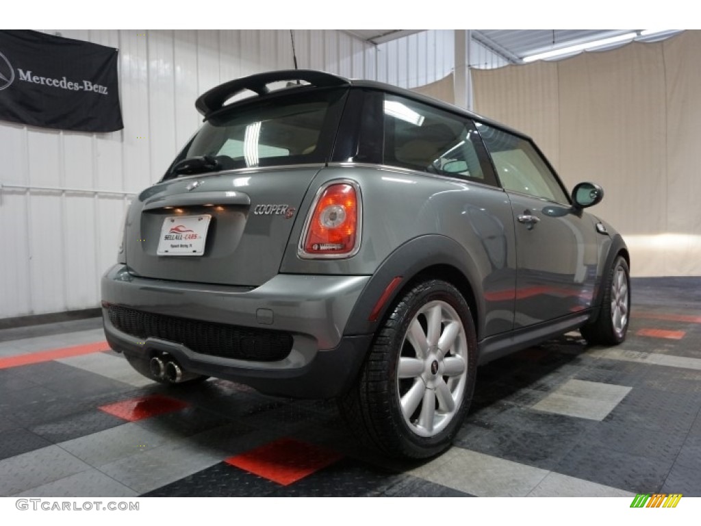 2007 Cooper S Hardtop - Dark Silver Metallic / Gravity Tuscan Beige photo #8