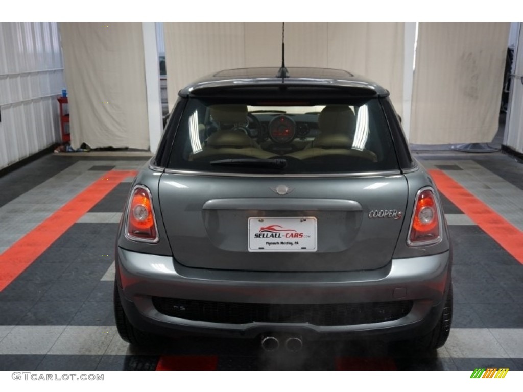 2007 Cooper S Hardtop - Dark Silver Metallic / Gravity Tuscan Beige photo #9