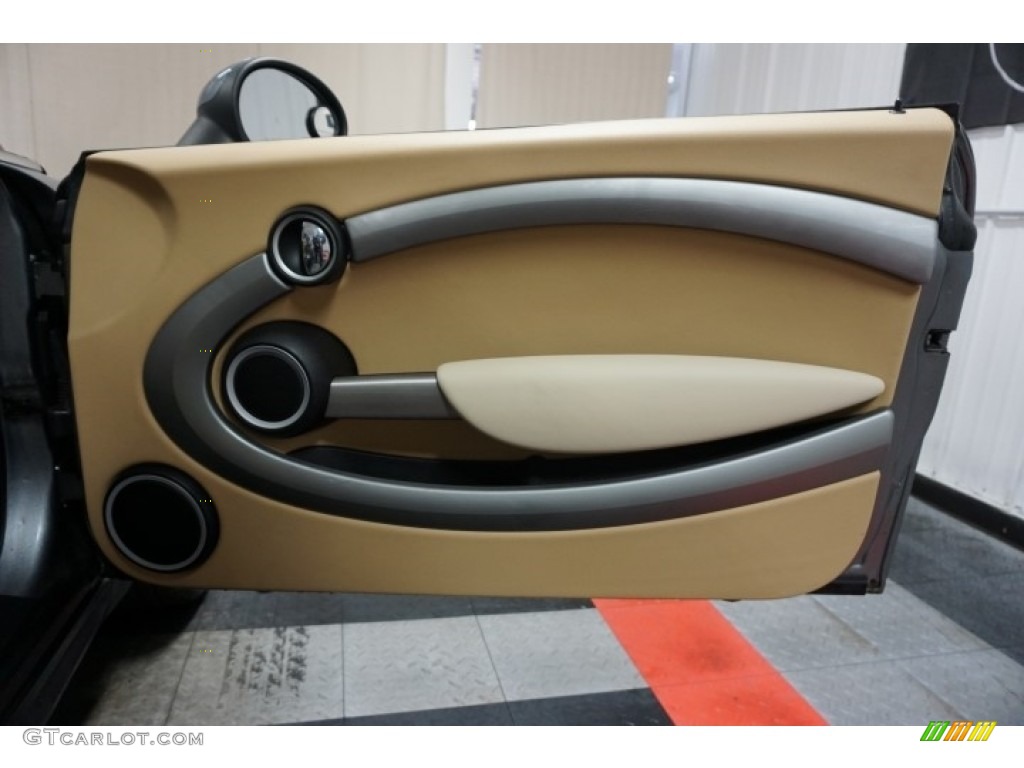 2007 Cooper S Hardtop - Dark Silver Metallic / Gravity Tuscan Beige photo #15