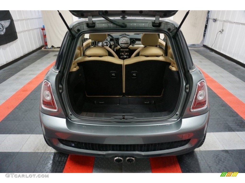 2007 Cooper S Hardtop - Dark Silver Metallic / Gravity Tuscan Beige photo #18