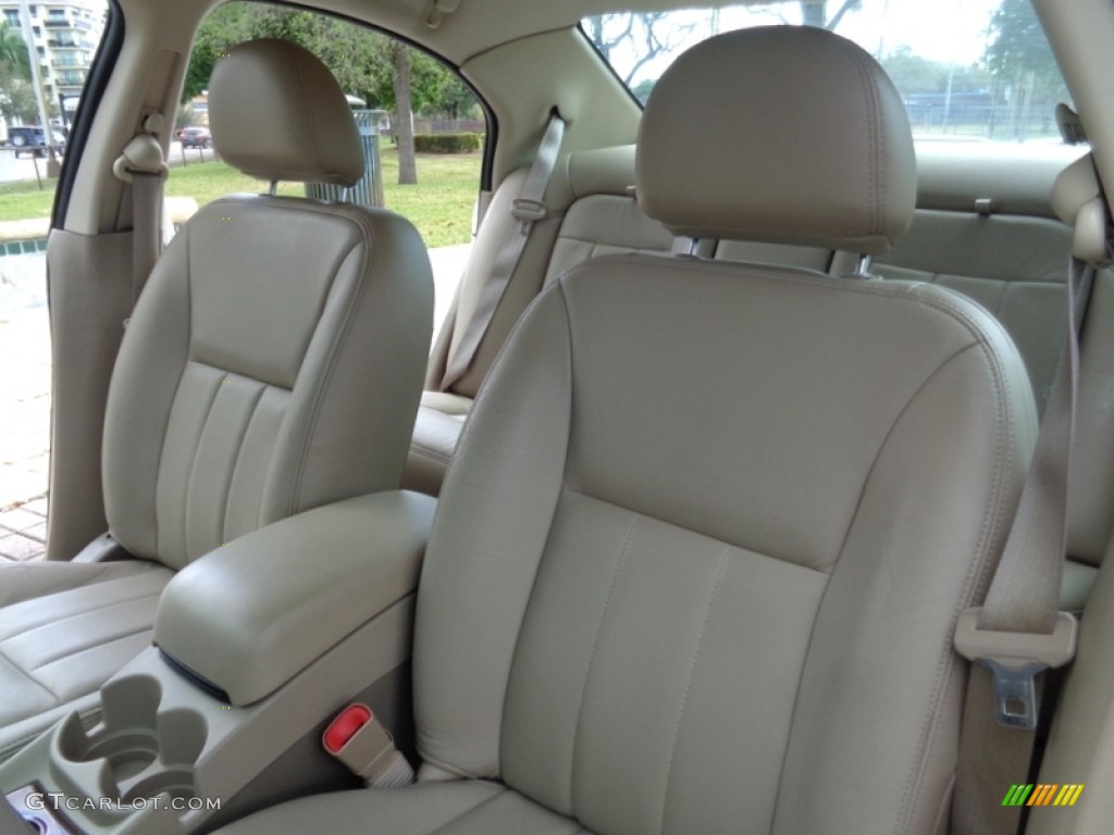 2003 Sable LS Premium Sedan - Vibrant White / Medium Parchment photo #8