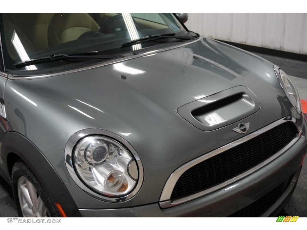 2007 Cooper S Hardtop - Dark Silver Metallic / Gravity Tuscan Beige photo #51