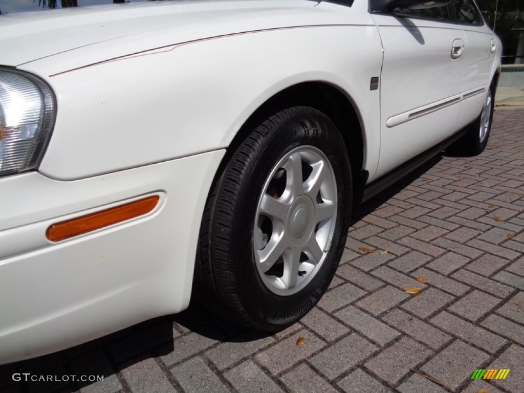 2003 Sable LS Premium Sedan - Vibrant White / Medium Parchment photo #19