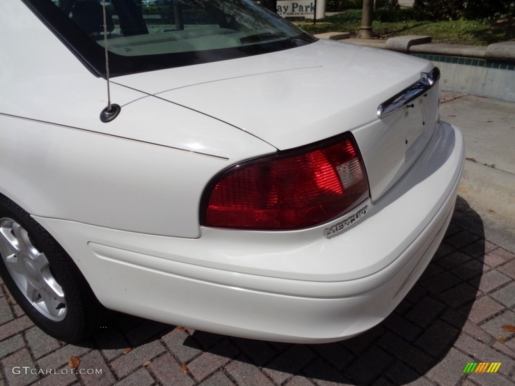 2003 Sable LS Premium Sedan - Vibrant White / Medium Parchment photo #21